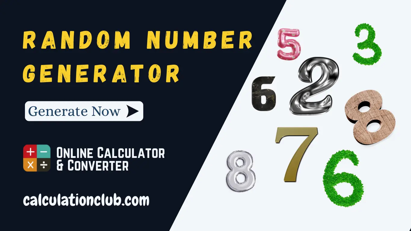 Random Number Generator Random Number Generator
