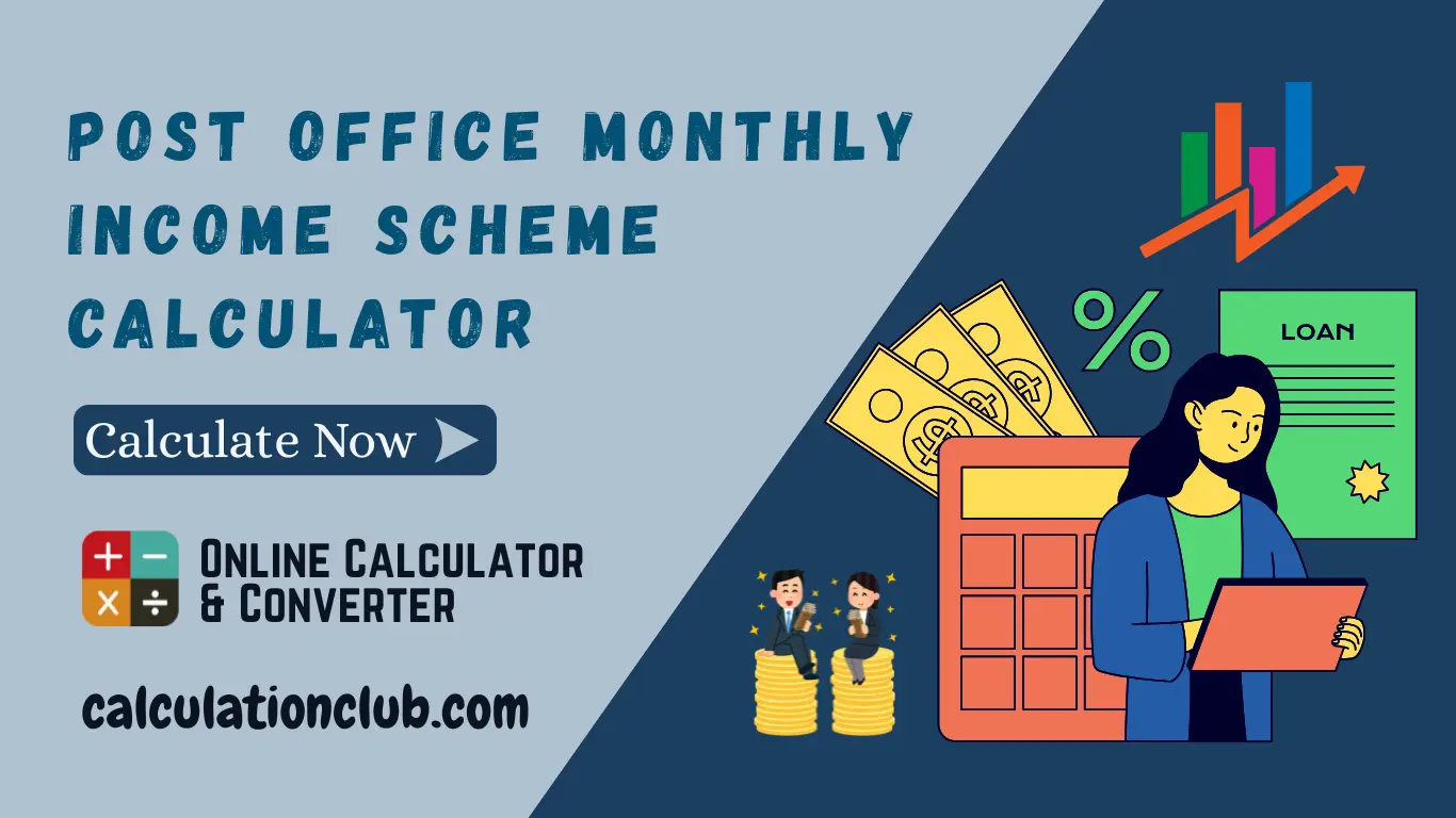 Post Office Monthly Income Calculator