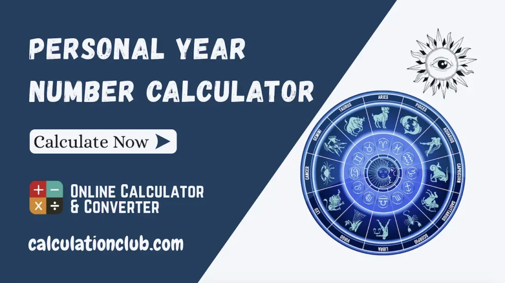 Personal Year Number Calculator Personal Year Number Calculator