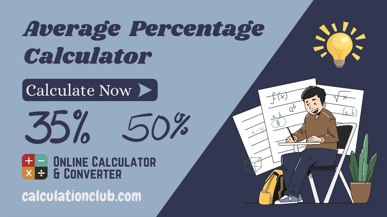 Average Percentage Calculator Average Percentage Calculator