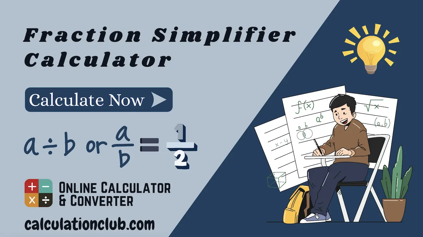 Fraction Simplifier Calculator