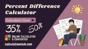 Percent Difference Calculator - Best Online Calculator