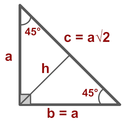 45 45 90 Triangle Calculator 1 30 60 90 Triangle Calculator