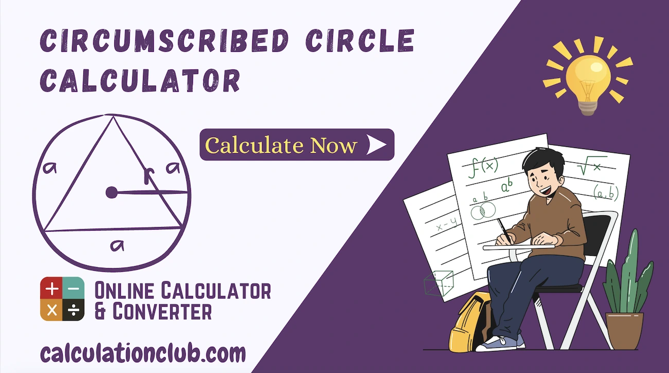 Circumscribed Circle Calculator Circumscribed Circle Calculator