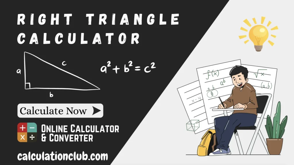 Right Triangle Calculator Right Triangle Calculator