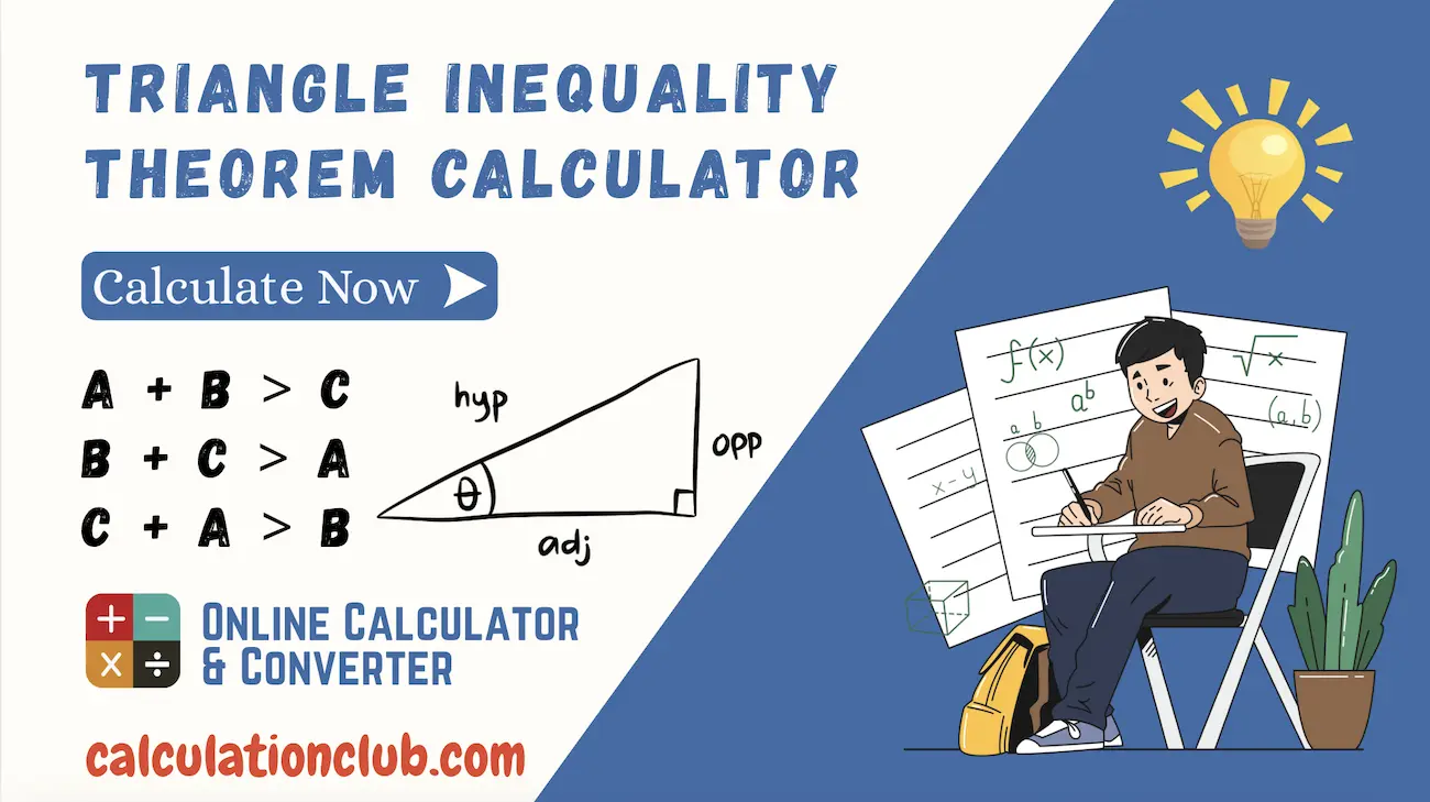 Triangle Inequality Theorem Calculator Triangle Inequality Theorem Calculator