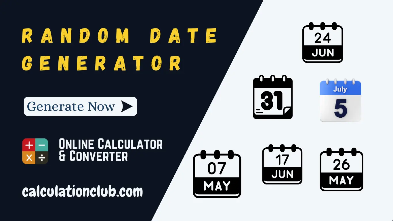 Random Date Generator