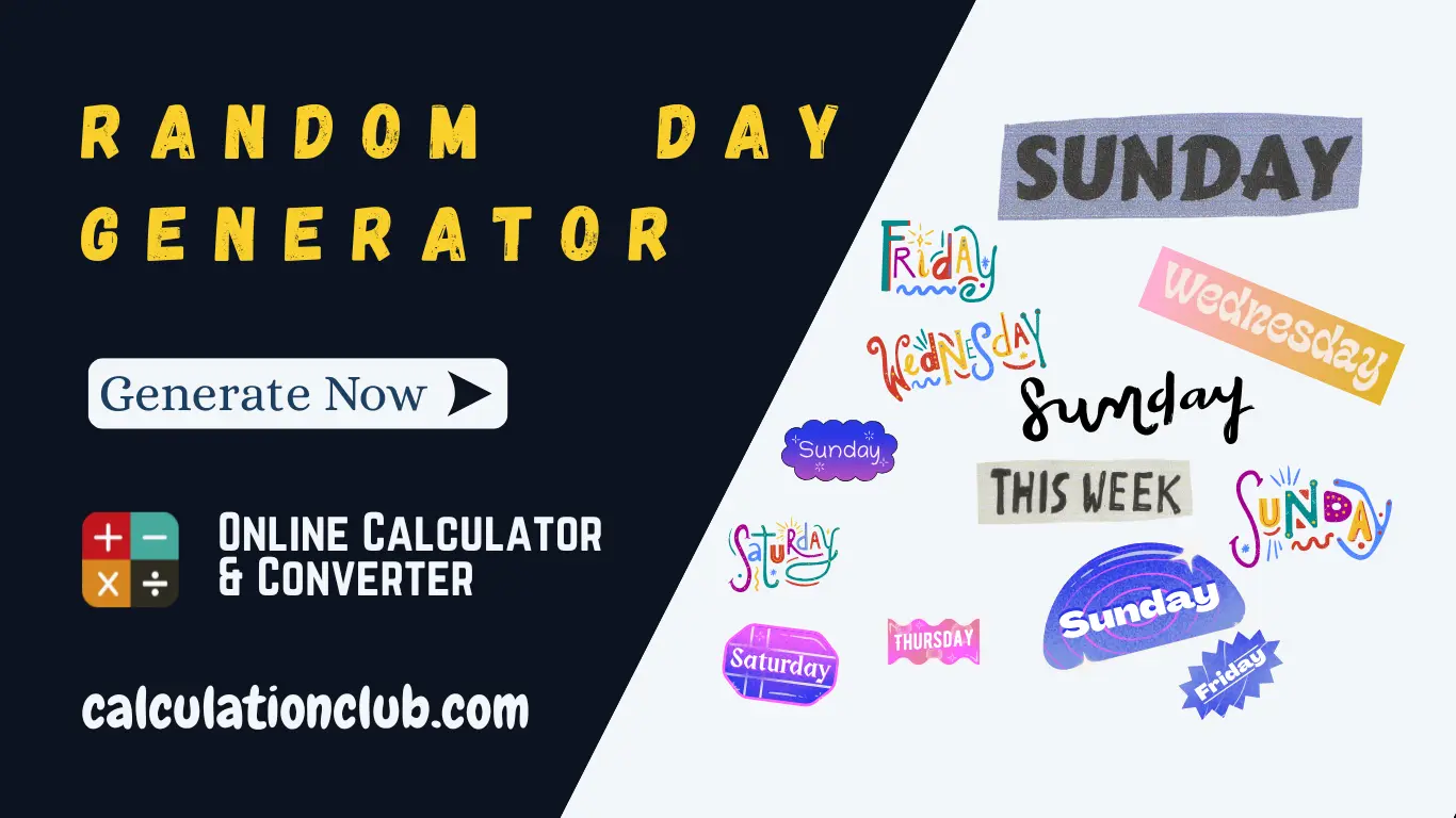 Random Day Generator